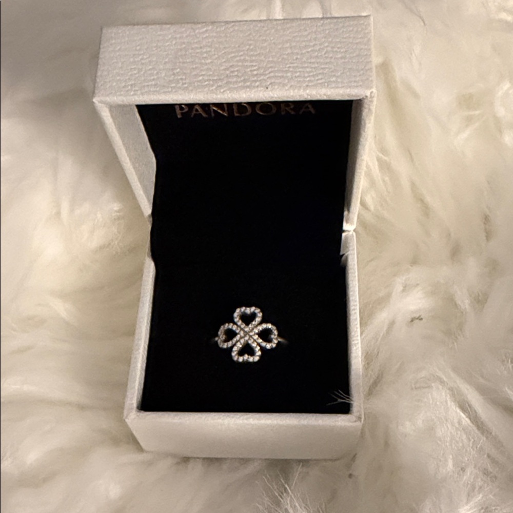 Pandora Silver Infinity Heart Ring